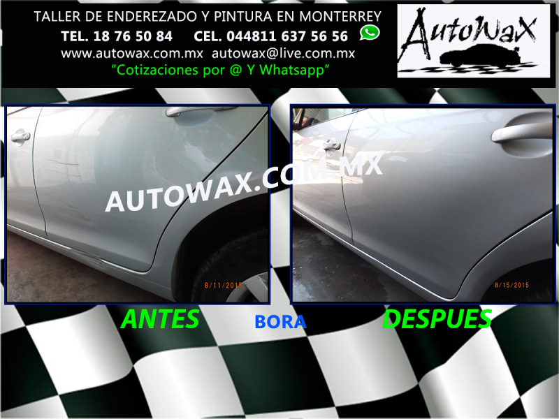 AUTOWAX TALLER DE HOJALATERIA Y PINTURA EN MONTERREY