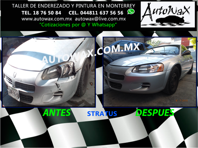 HOJALATERIA Y PINTURA EN MONTERREY AUTOWAX