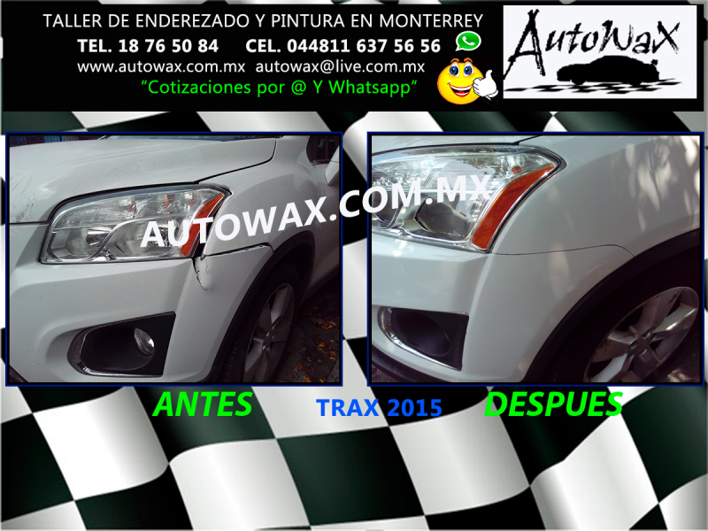 REPARACION DE FACIAS EN MONTERREY AUTOWAX